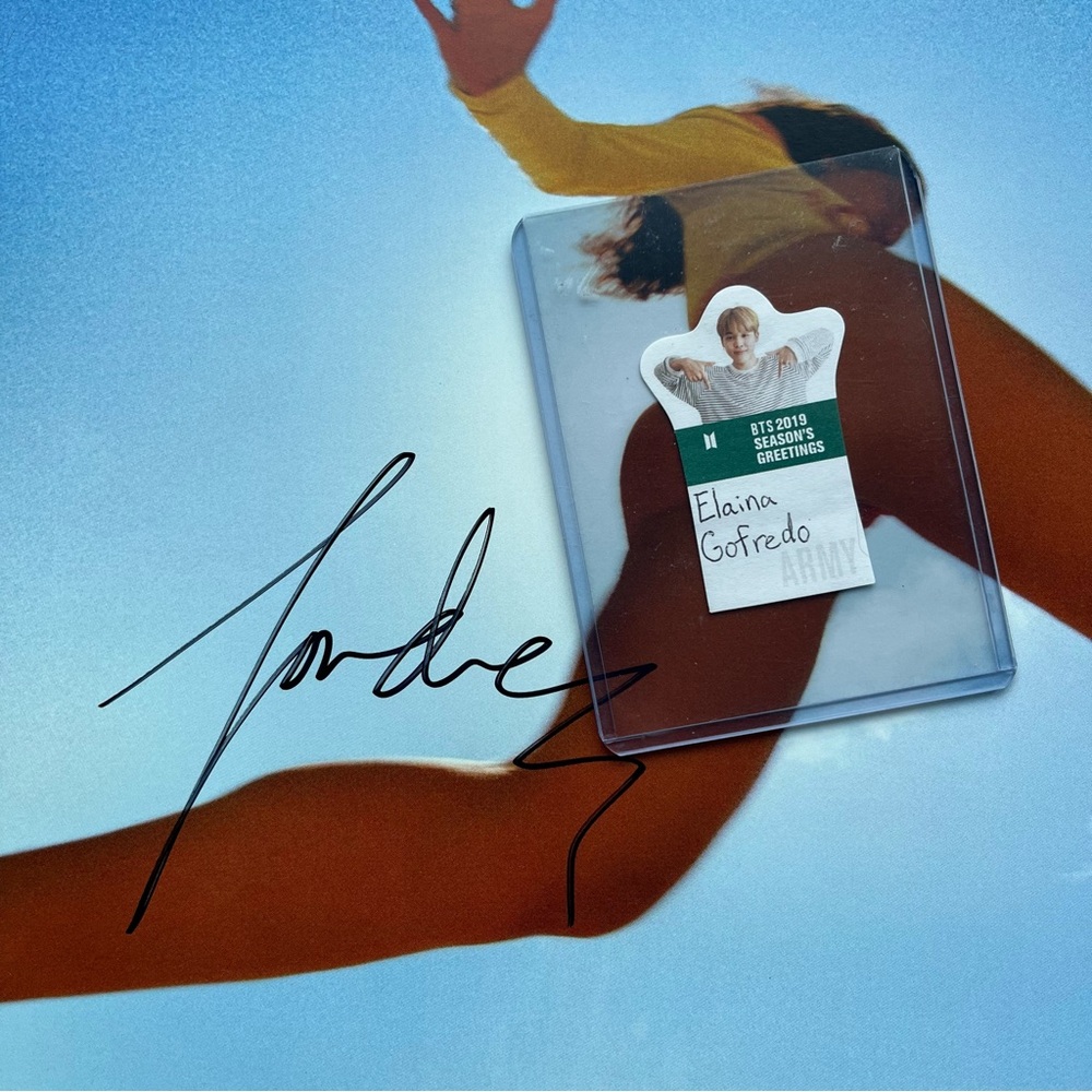 Lorde Solar Power SIGNED Vinyl Insert! - Picture 2 of 4